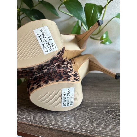 UNsensored Leopard Platform Stiletto Booties – Size 8.5 - Picture 7 of 12